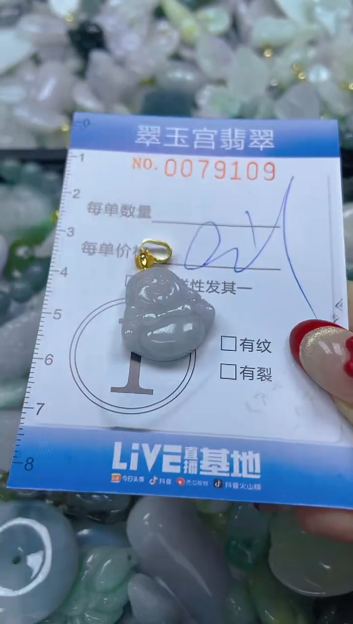 【闪购商品】翡翠颈饰未镶嵌闪购0079109