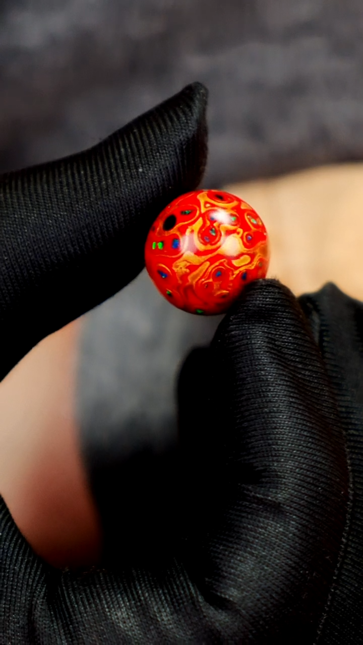 疯子大漆中国红满欧15mm