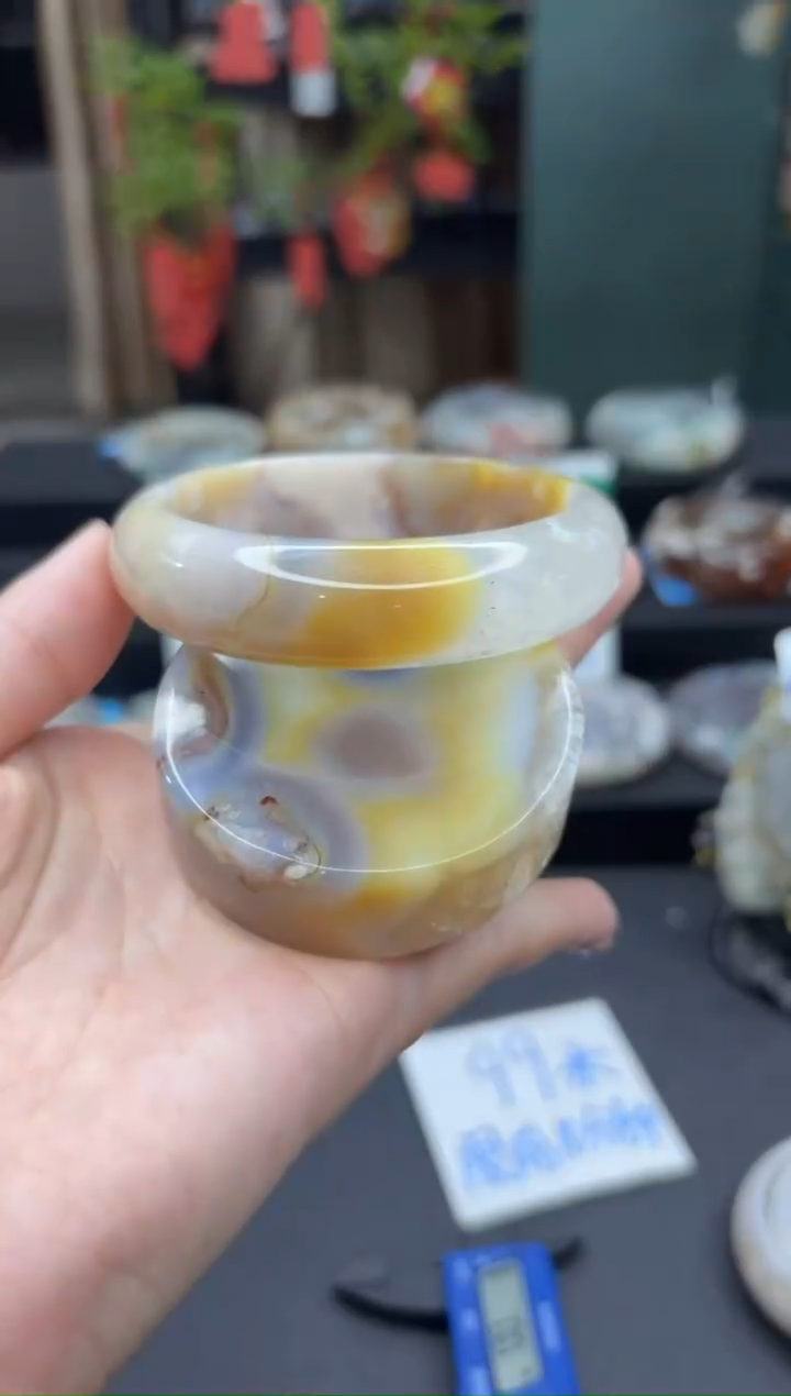 【闪购商品】石英质玉手镯未镶嵌602（62圈赠送镯心）