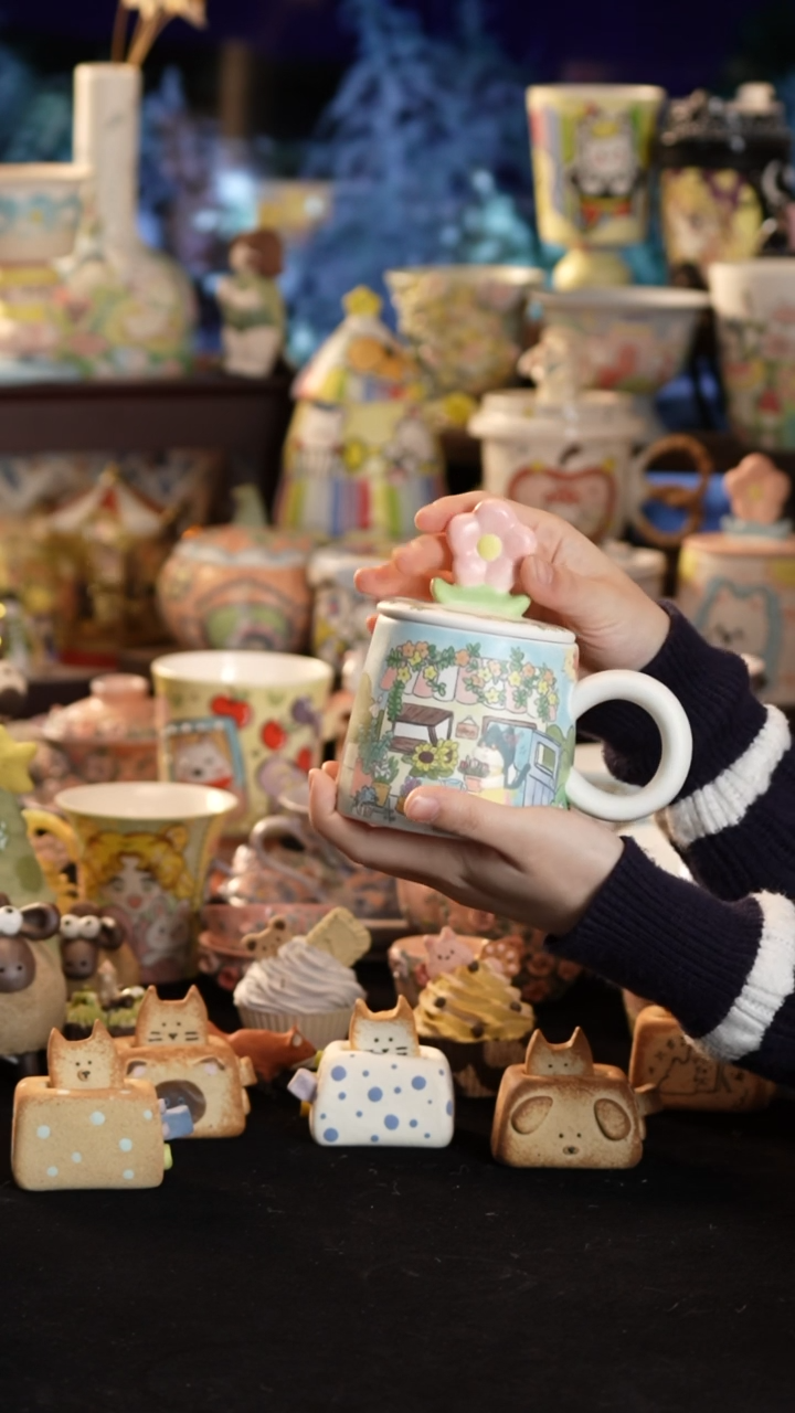 其他陶景德镇釉下彩手绘设计师款陶瓷