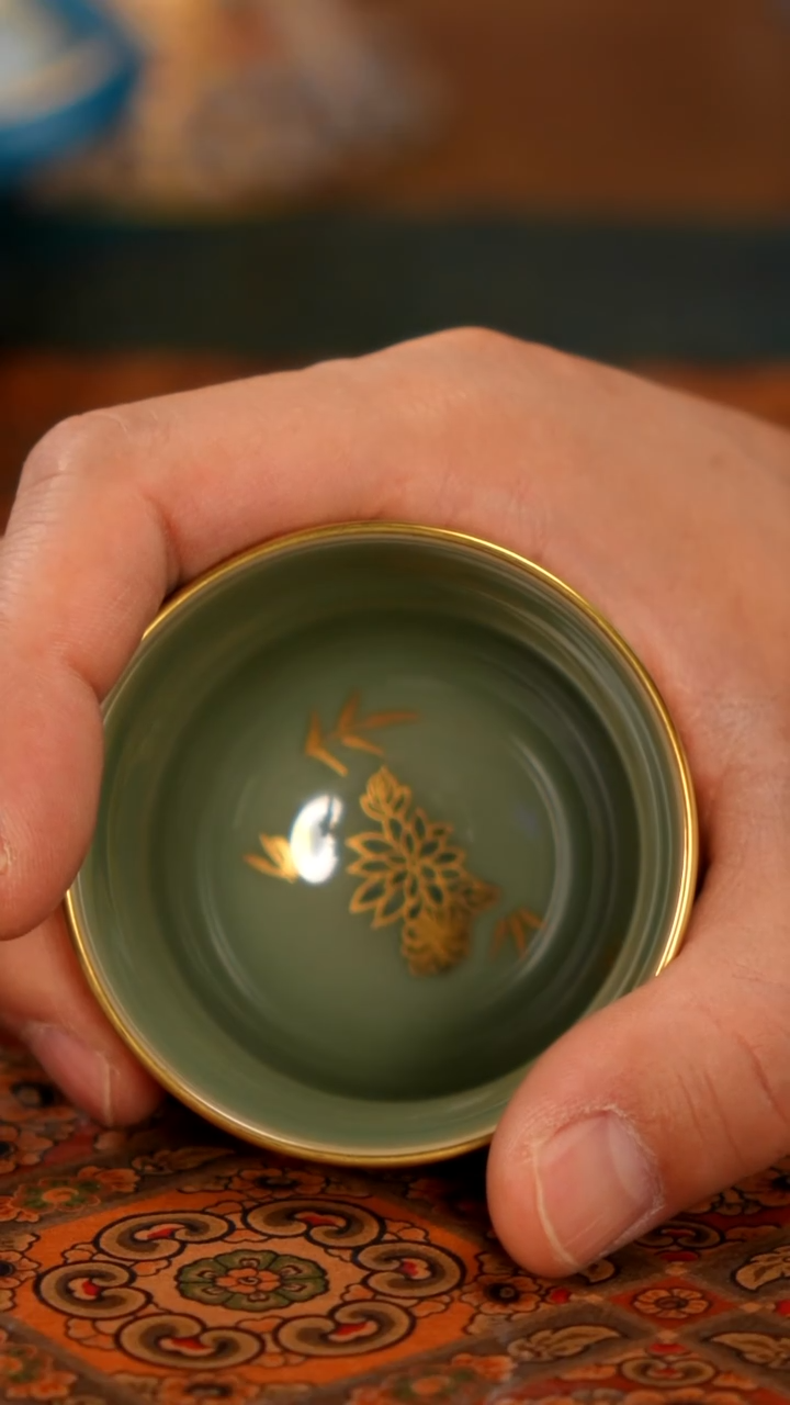 瓷片u****8景德镇窑口茶器