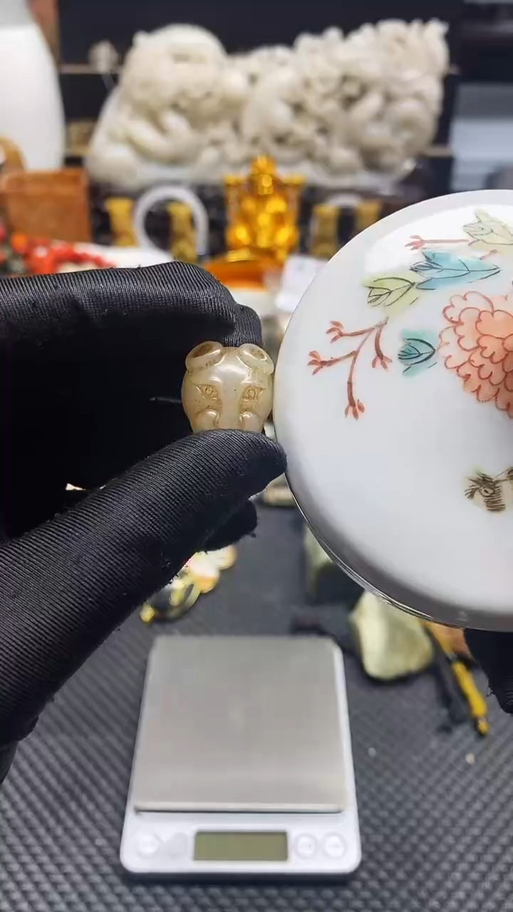 【闪购商品】瓷片瓷器瓷片 摆件1个