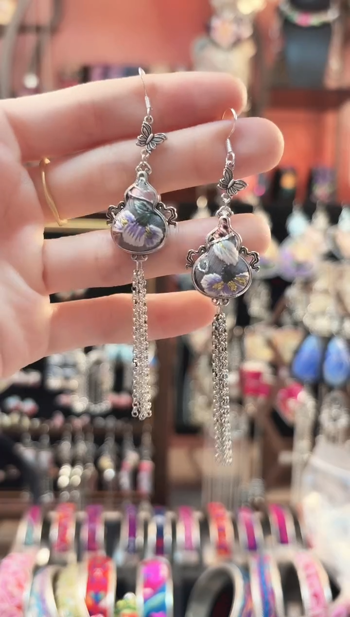 织绣 云织谣民族风精美饰品   216