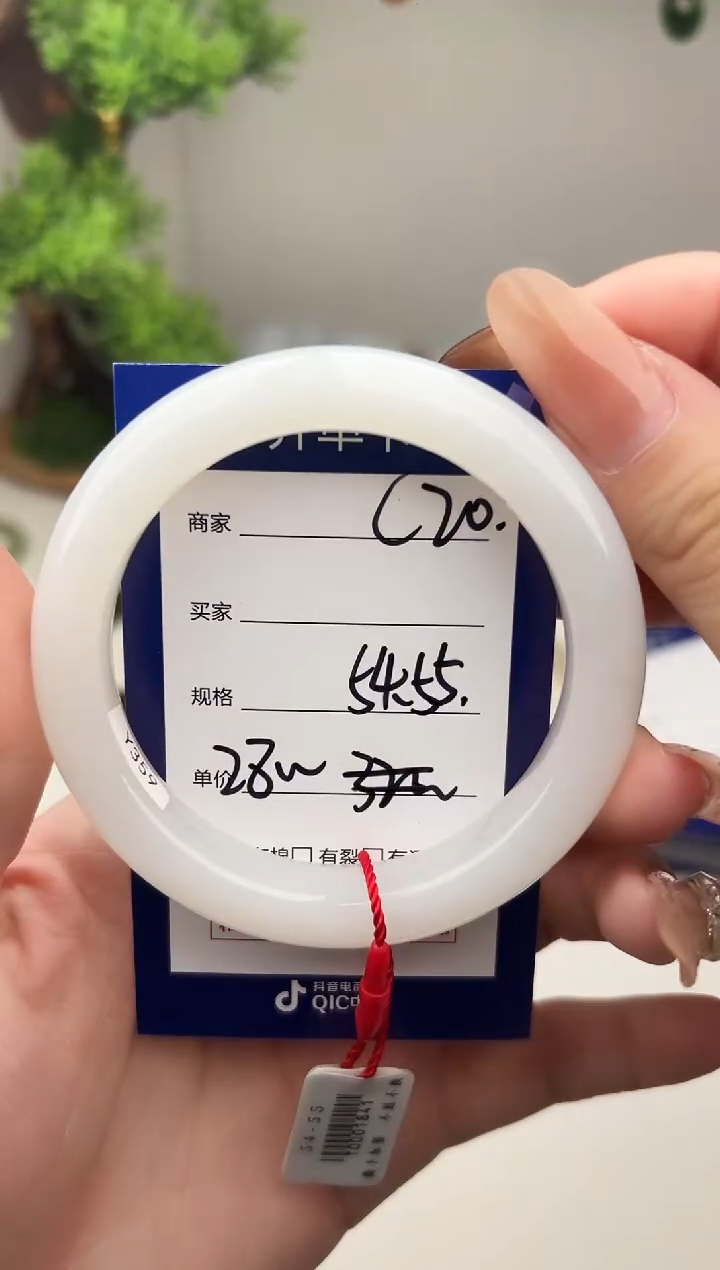 未镶嵌手镯和田玉微色差C20