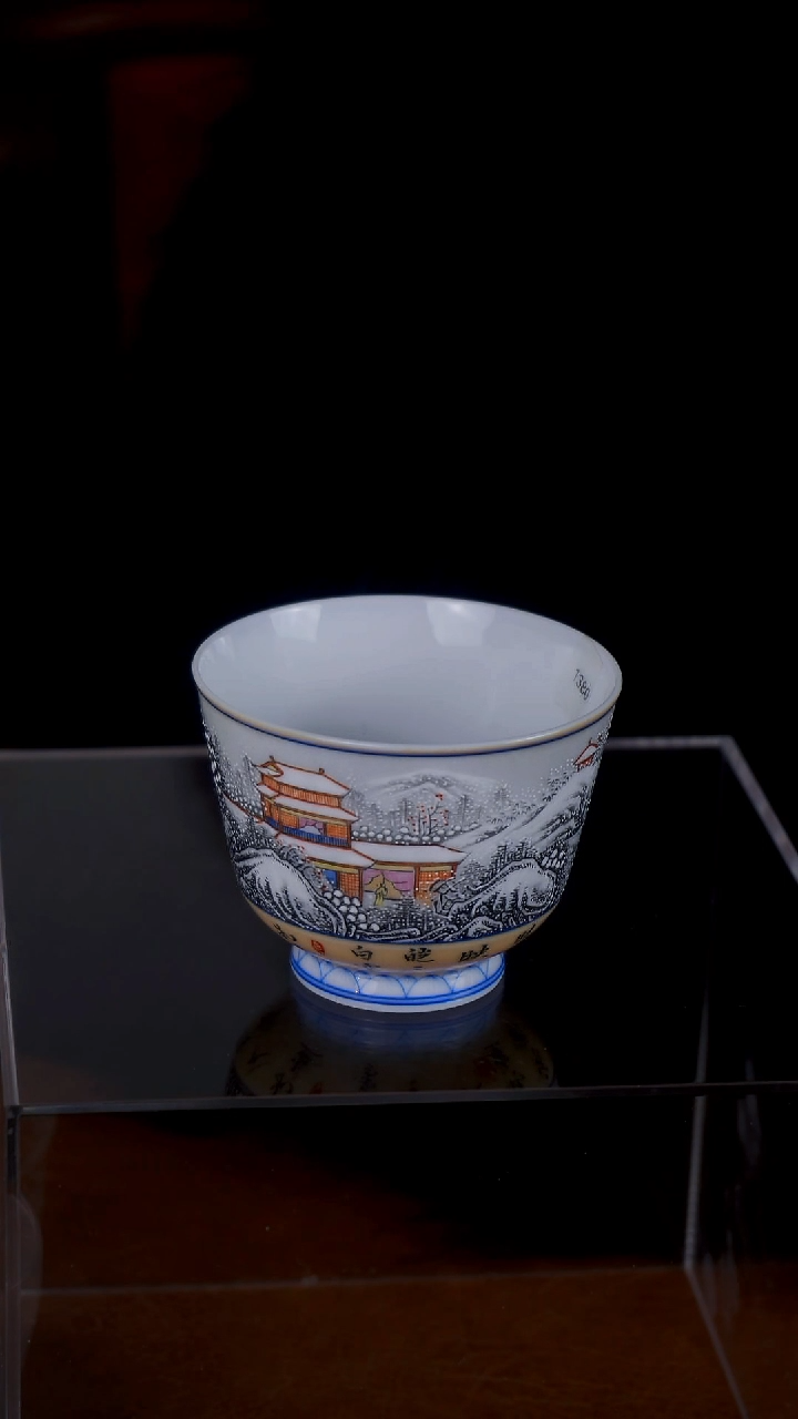 【闪购商品】杯手工手绘精品陶瓷摆件