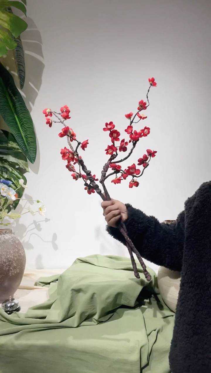 仿真塑形梅花2支
