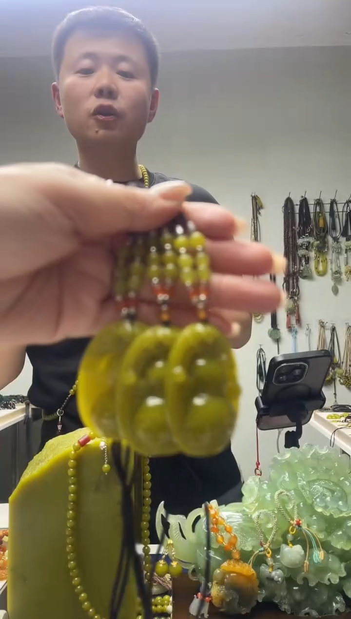 未镶嵌岫玉颈饰多样性发货 拍一发一