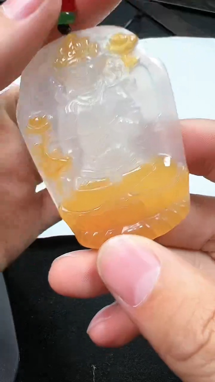 【闪购商品】玛瑙/玉髓颈饰未镶嵌3080观音带绳多样性发一