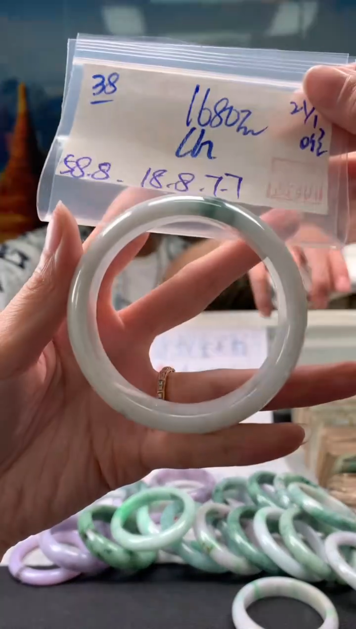 【闪购商品】翡翠手镯未镶嵌翡翠手镯 下单联系小耳机#38