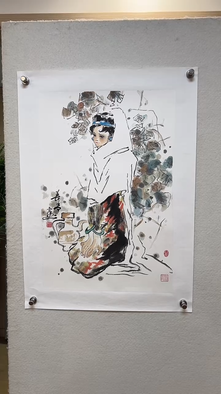 国画17郑长青院长 国画 2.5平尺