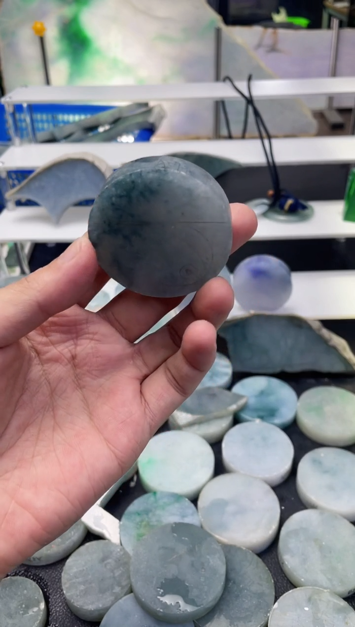 【闪购商品】翡翠把件未镶嵌N 翡翠边角料A579