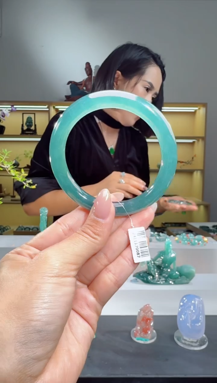 未镶嵌手镯翡翠57.6圈