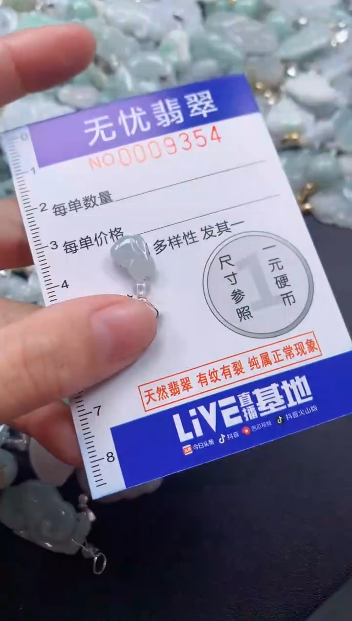 颈饰未镶嵌翡翠9354