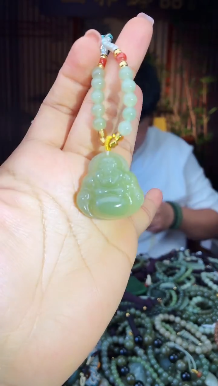 颈饰未镶嵌和田玉多样性发货拍一发一