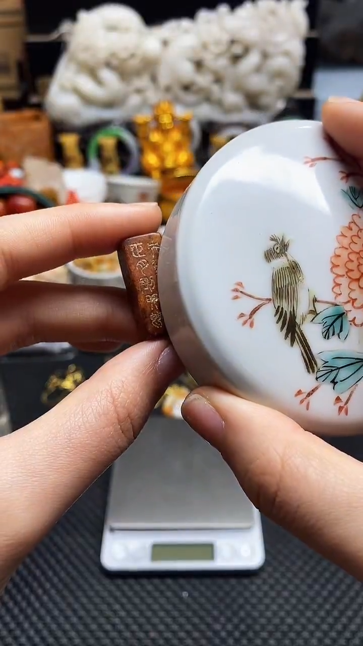 【闪购商品】瓷片瓷片瓷器 摆件1个