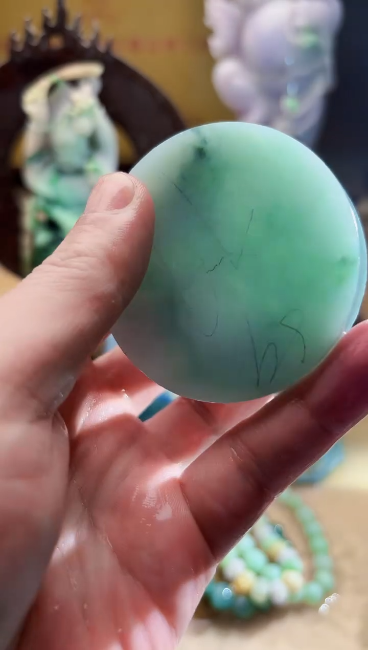 未镶嵌挂件翡翠A货张麦9691