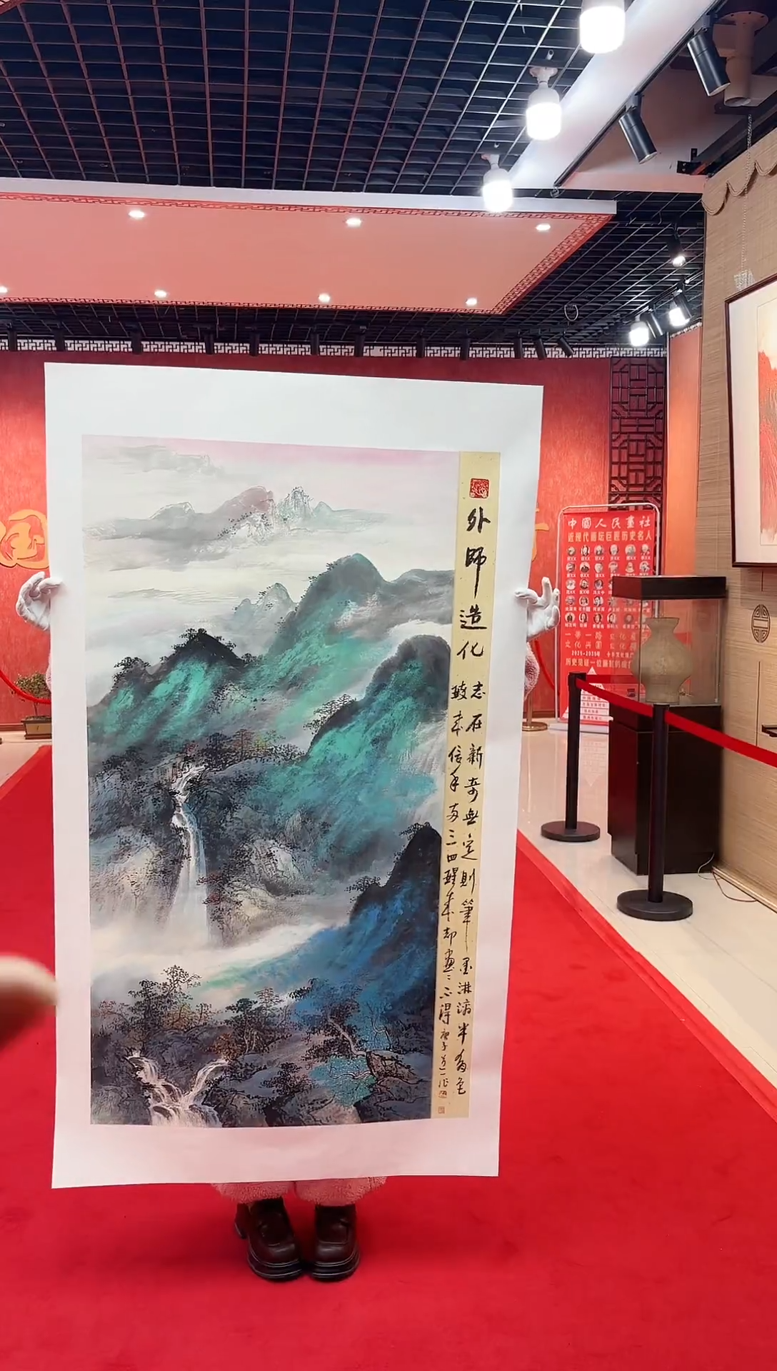 【闪购商品】国画画道一老师手绘作品D61