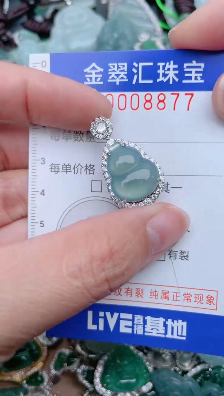 【闪购商品】翡翠颈饰未镶嵌8877...1