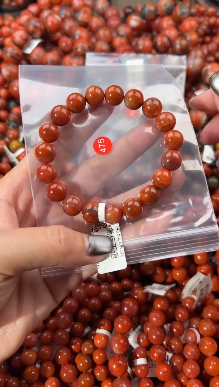 未镶嵌手串南红玛瑙10+