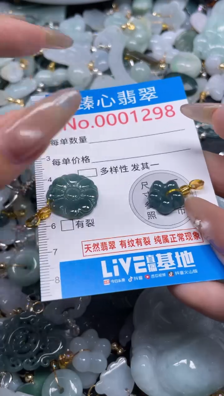 颈饰未镶嵌翡翠1298