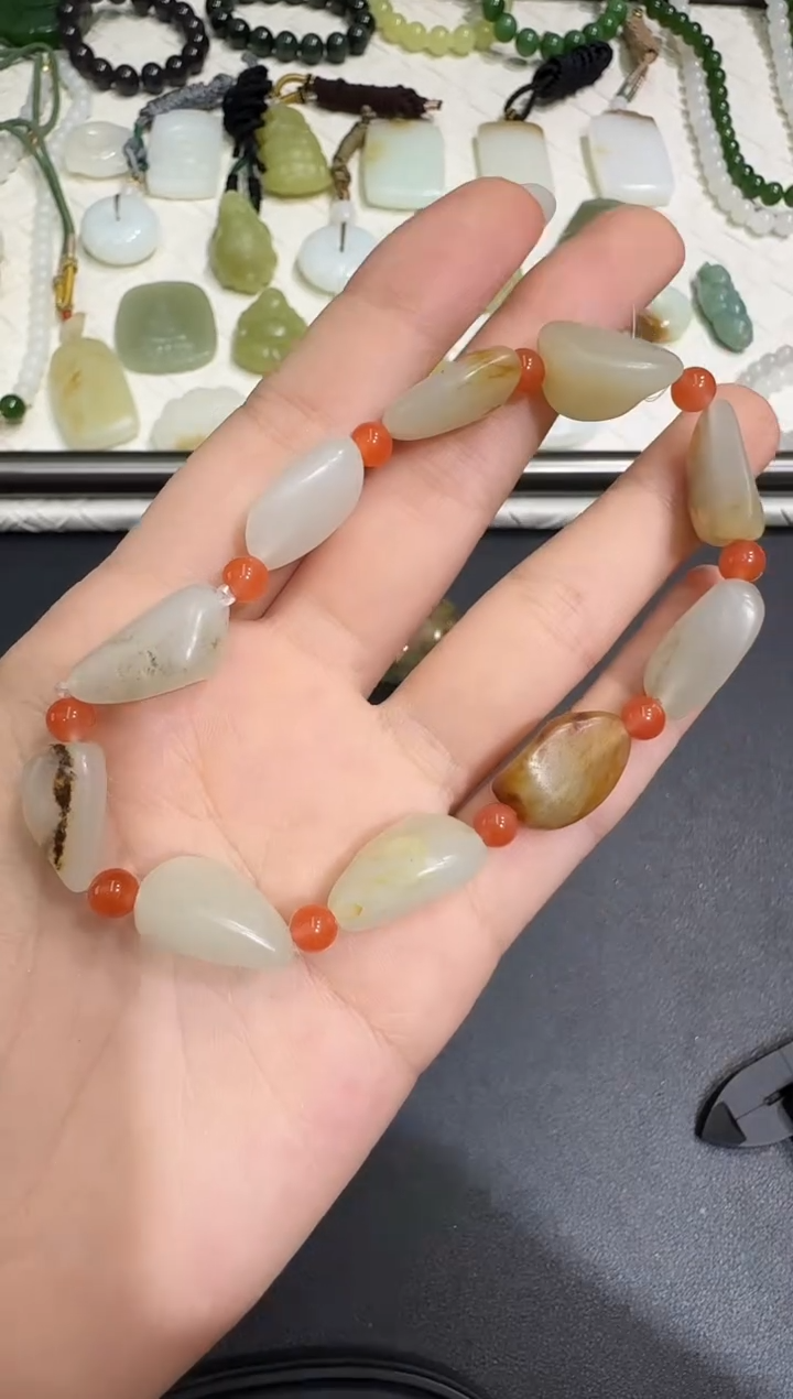 手串未镶嵌和田玉X0804-1396-450
