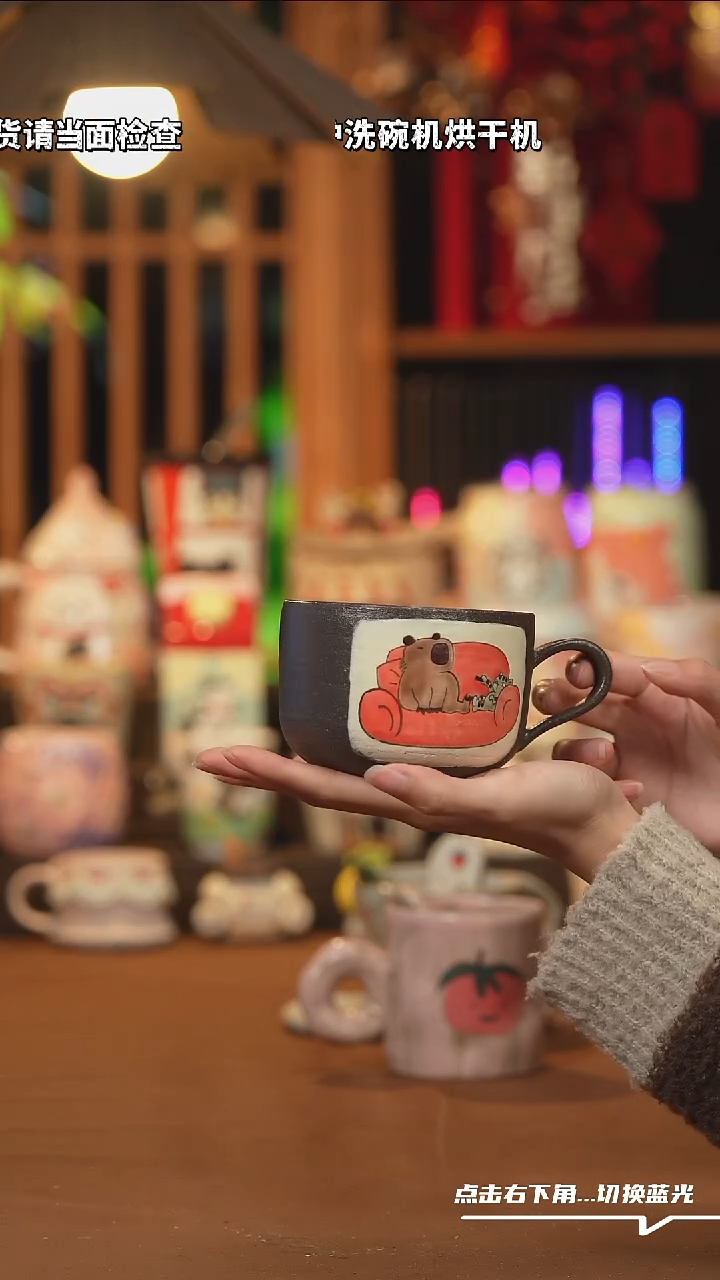 【闪购商品】摆件A394文创纯手工手绘