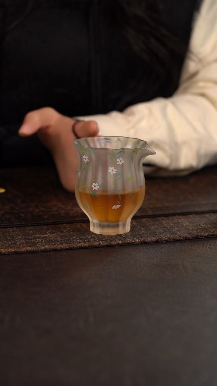 【闪购商品】杯陶瓷杯周边心缘甄加彩公道柳叶吊篮