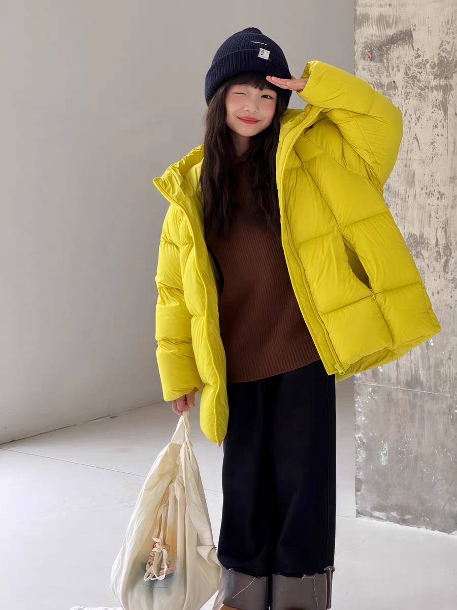 女纯色厚款中性拉链韩版冬季面包服棉衣休闲百搭