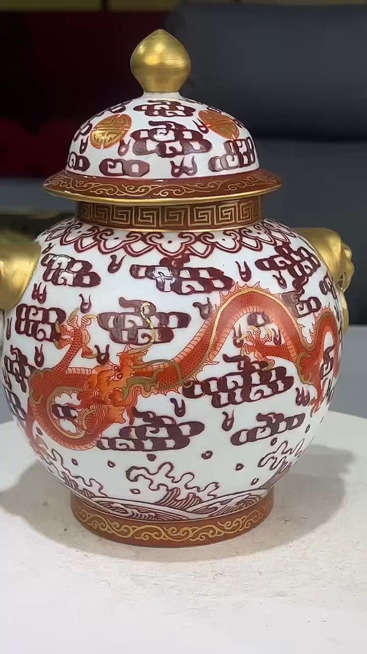 瓶景德镇陶瓷手工手绘Y26