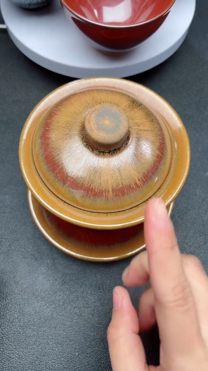 【闪购商品】茶盏956盖碗建盏建盏