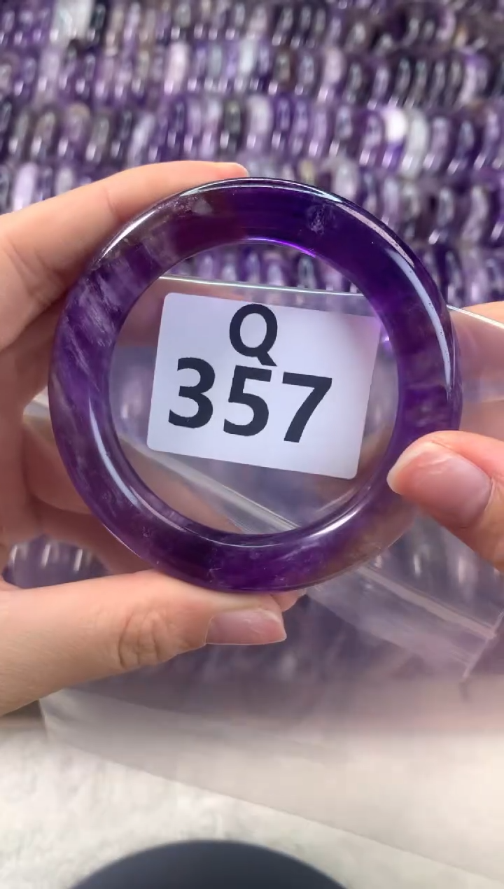 【闪购商品】水晶水晶手镯Q未镶嵌357-52