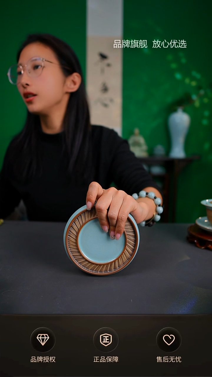 【闪购商品】重工雕刻支钉壶承不完美