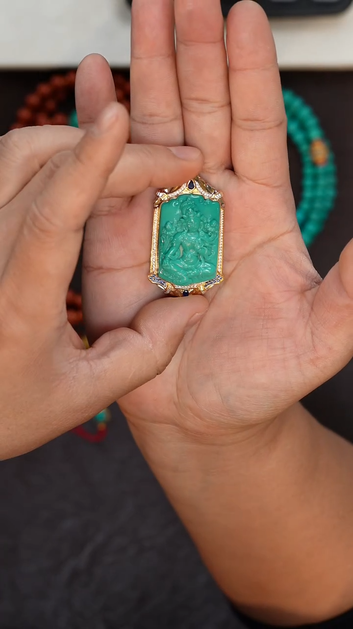 【闪购商品】绿松石吊坠未镶嵌绿松石吊坠