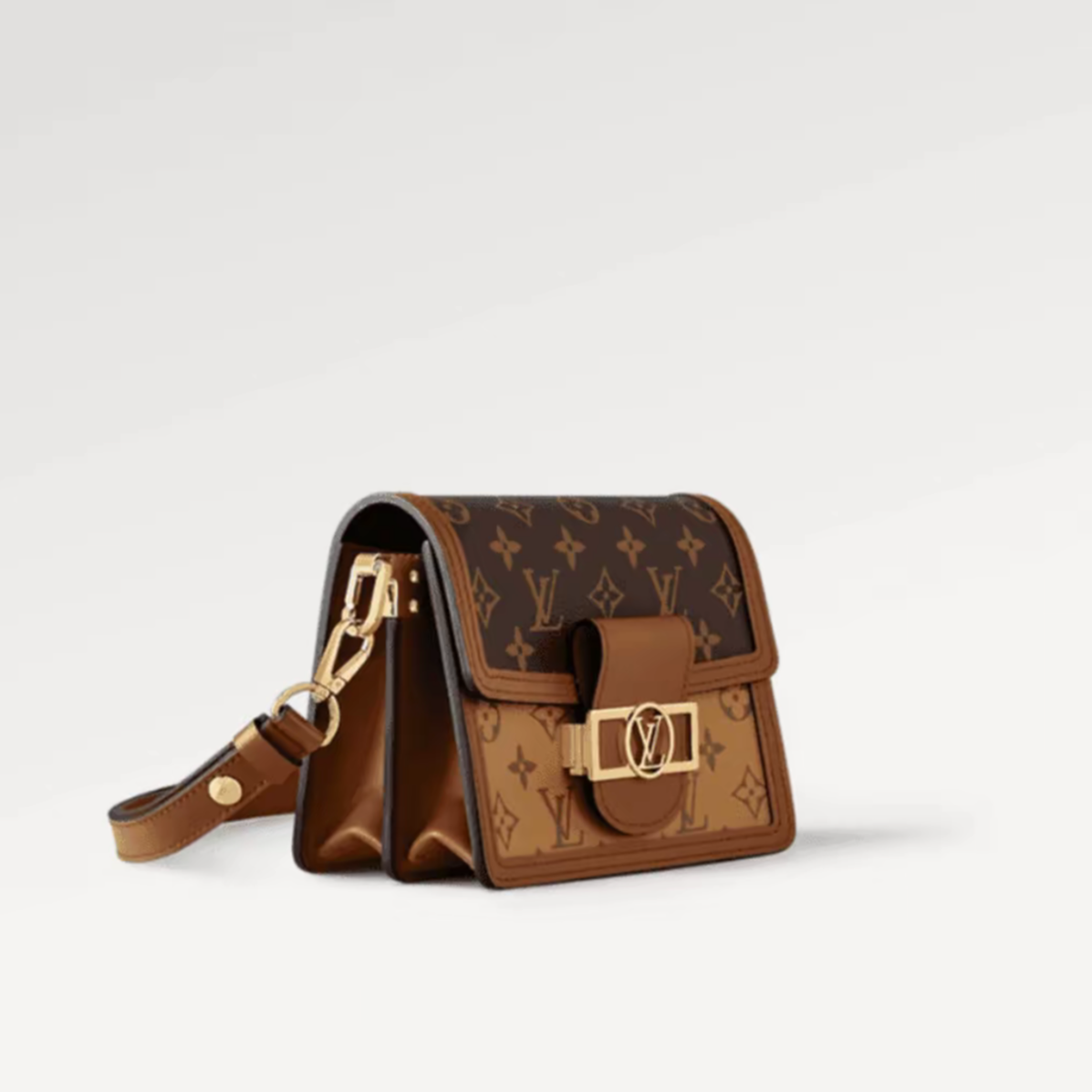 99新 LouisVuitton/路易威登 茜茜/达芙妮小号老花单肩包芯片款
