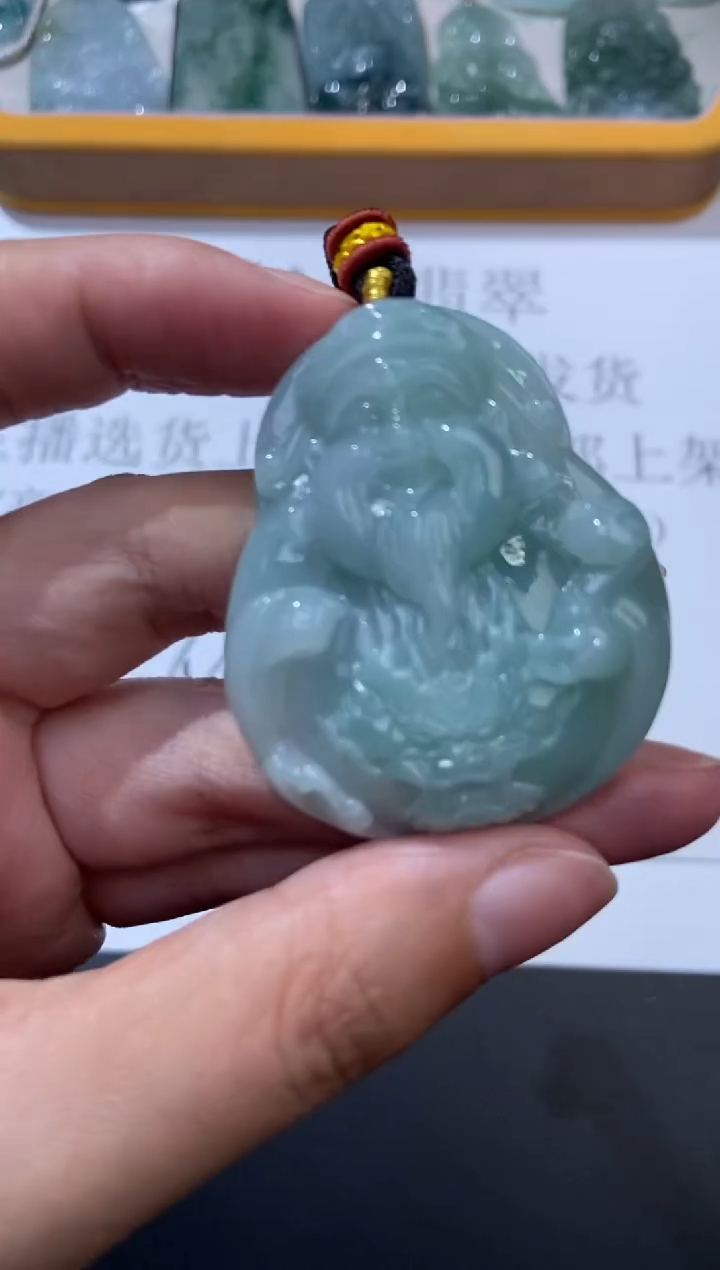未镶嵌挂件翡翠378927  多人