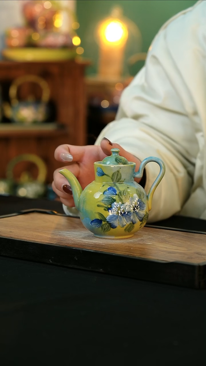 【闪购商品】杯手绘心瓷陶瓷浮力