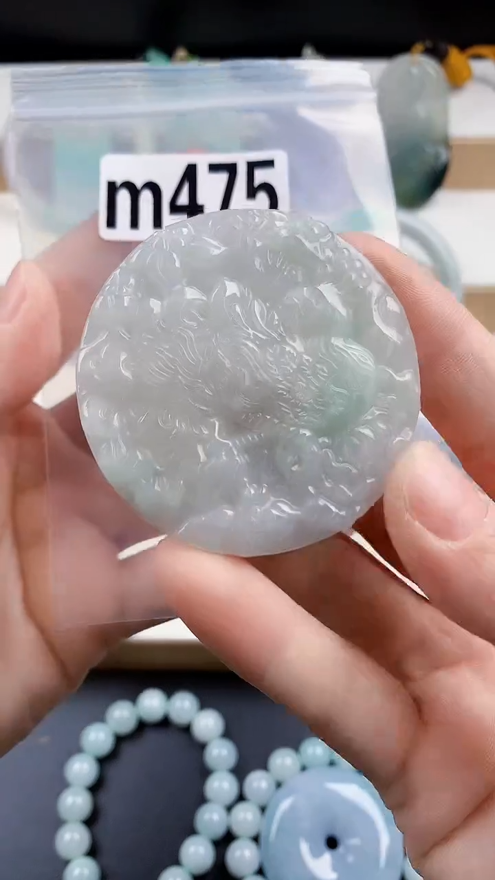 颈饰未镶嵌翡翠天然翡翠吊坠挂件