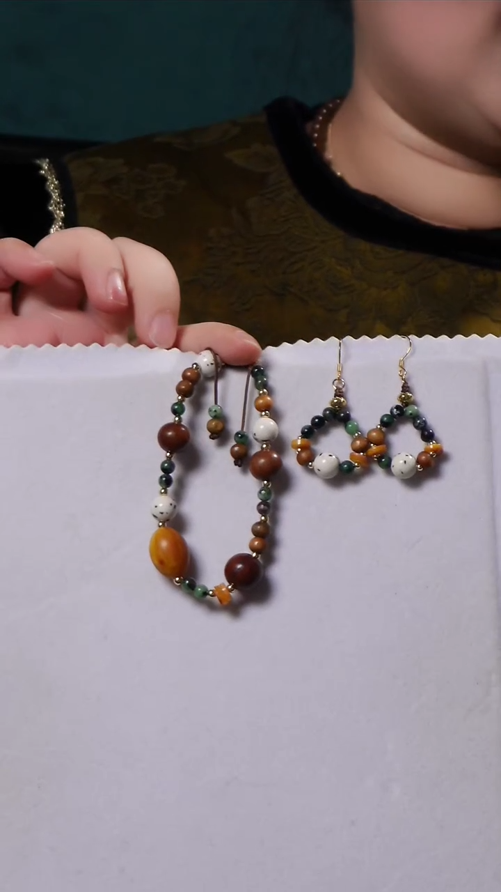 非洲檀香其他手绳耳环耳钩银