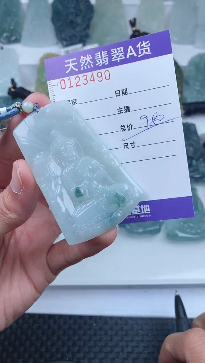 【闪购商品】翡翠颈饰未镶嵌        490