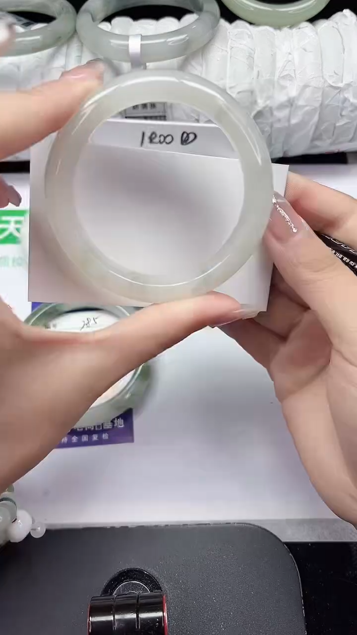 未镶嵌手镯石英质玉286-53/54