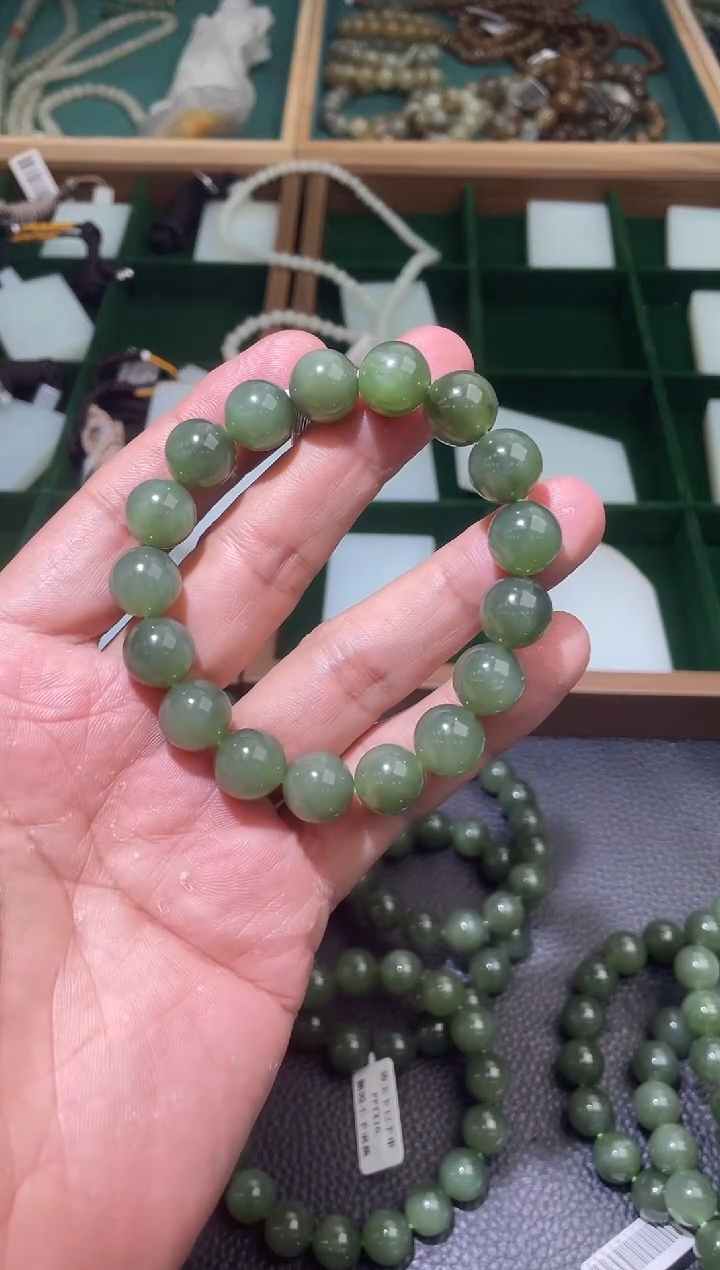 未镶嵌手串和田玉手串卡12