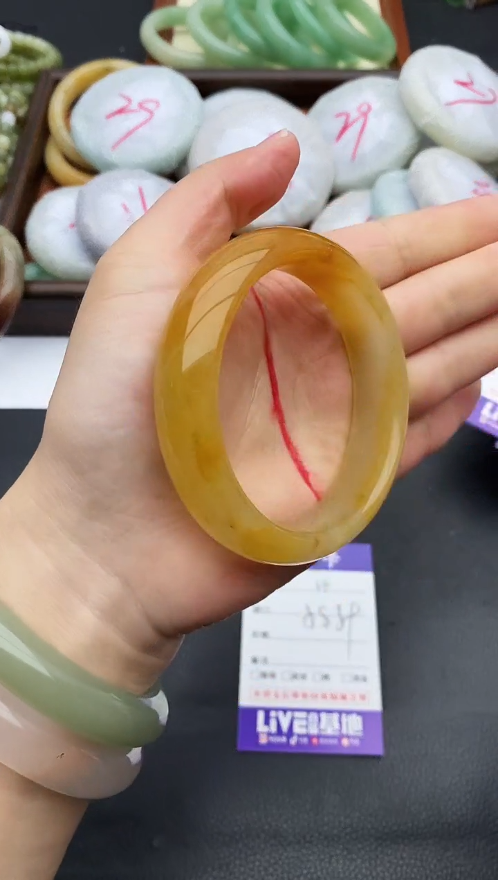 未镶嵌手镯石英质玉34+58/59