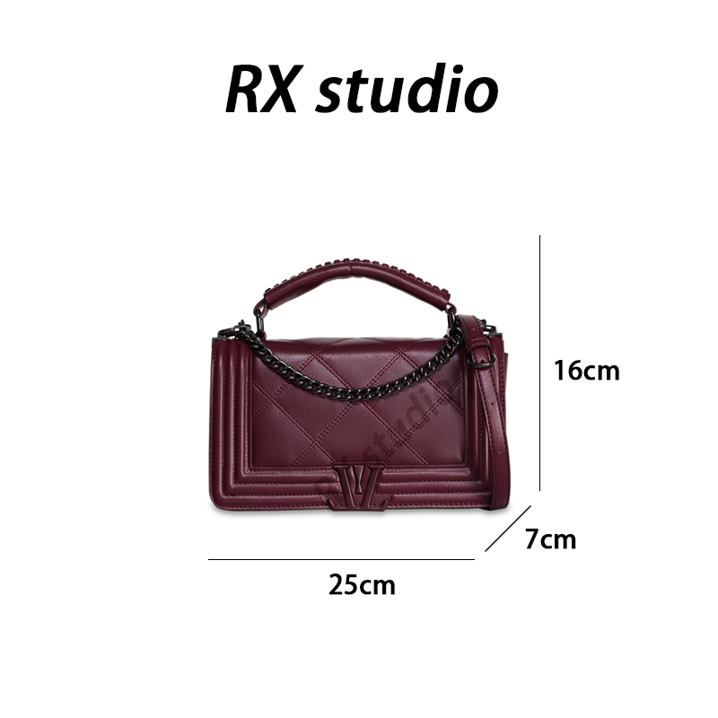 【南沙瑞熙】GQ-10335-安可拉红-轻奢小众设计感时尚百搭女士包包