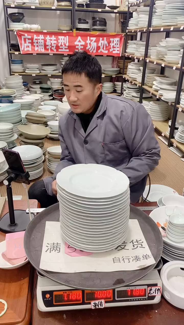 【闪购商品】盘251号链接景德镇酒店陶瓷瑕疵处理