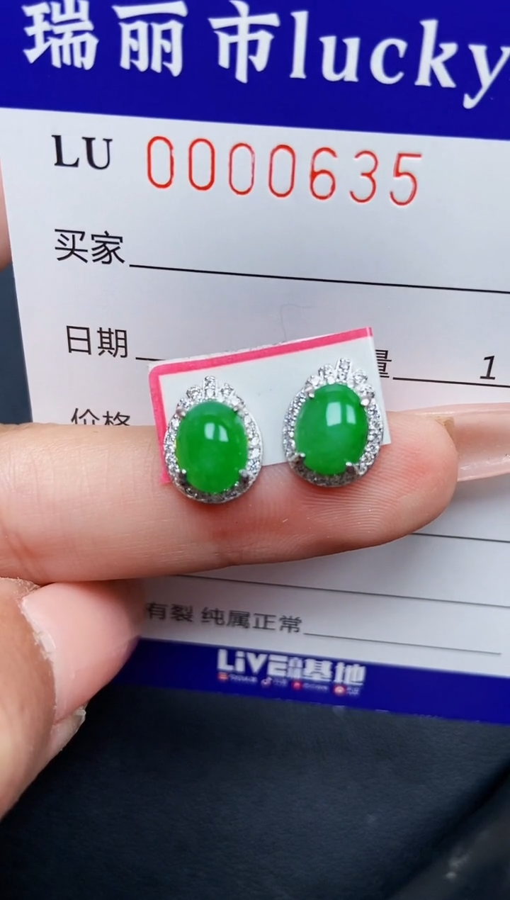 【闪购商品】翡翠颈饰银S925镶嵌0635