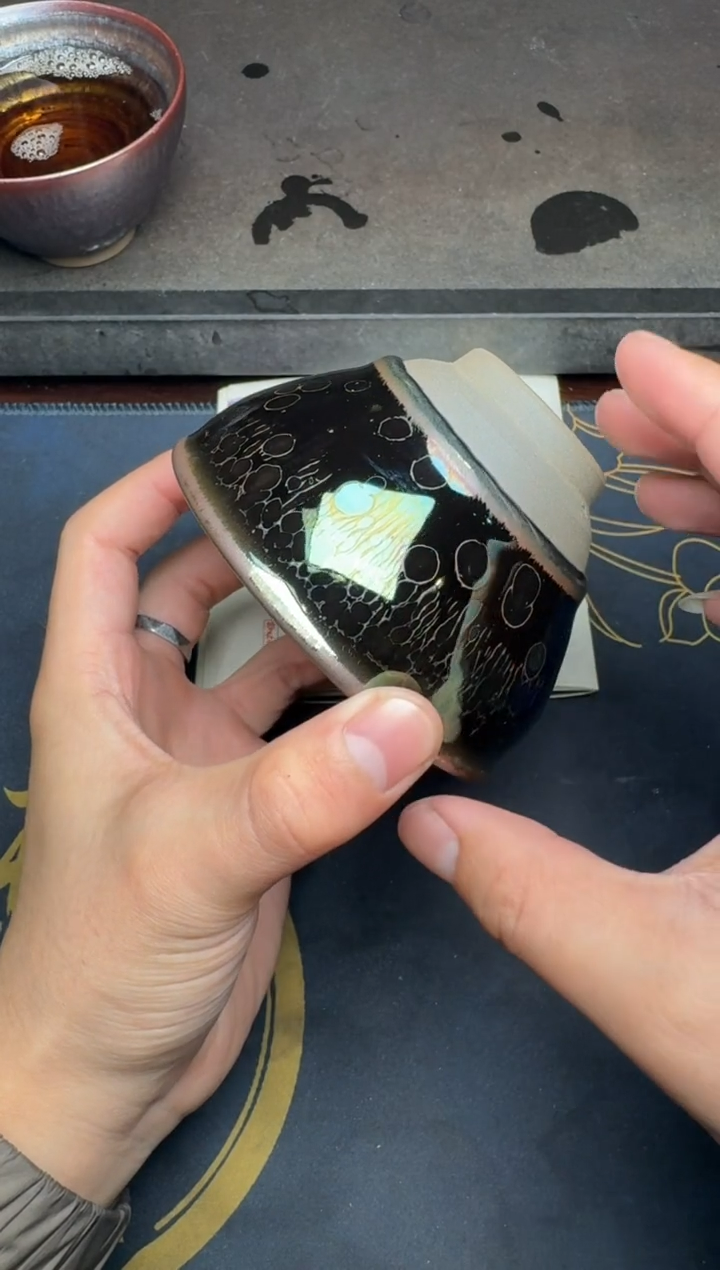 【闪购商品】茶盏徐长和曜变盏19