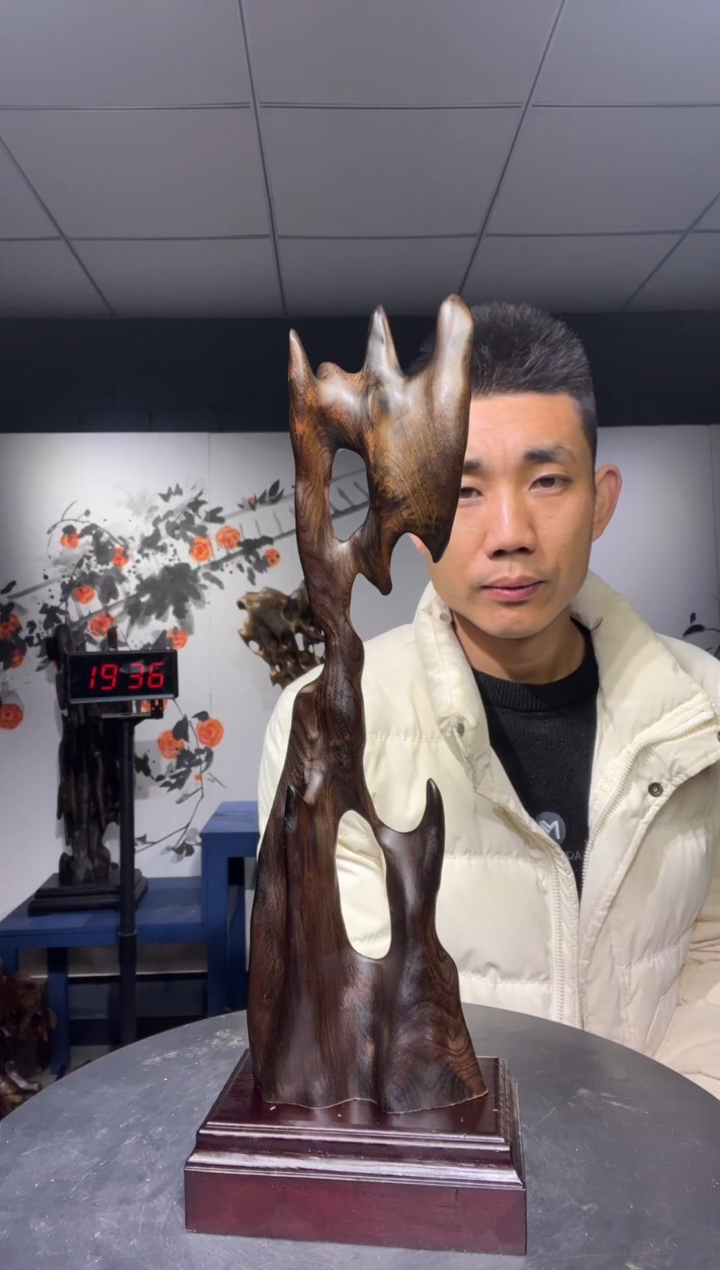 【闪购商品】金丝楠木雕金丝楠木工艺品摆件