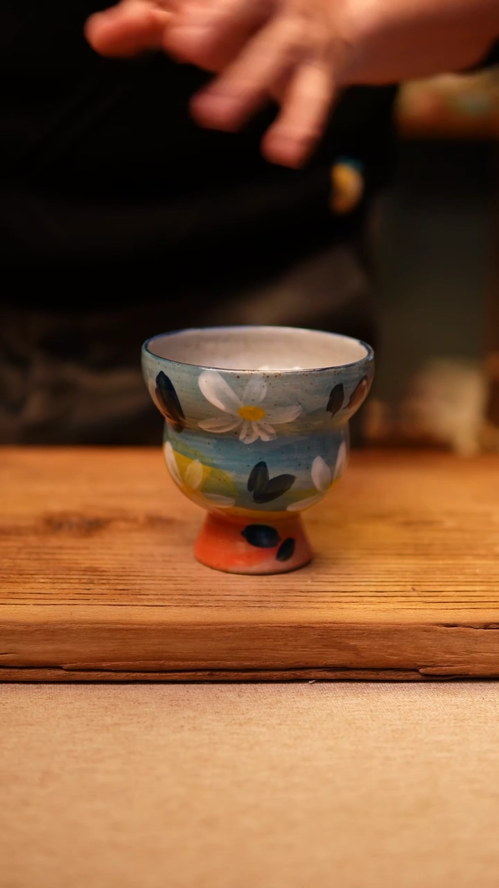 【闪购商品】@@陶园瓷舍@@纯手工手绘@高温釉下彩