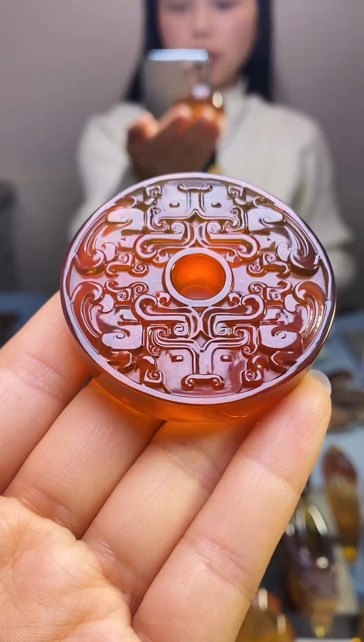 【闪购商品】琥珀颈饰未镶嵌SN5-17（夔牛）