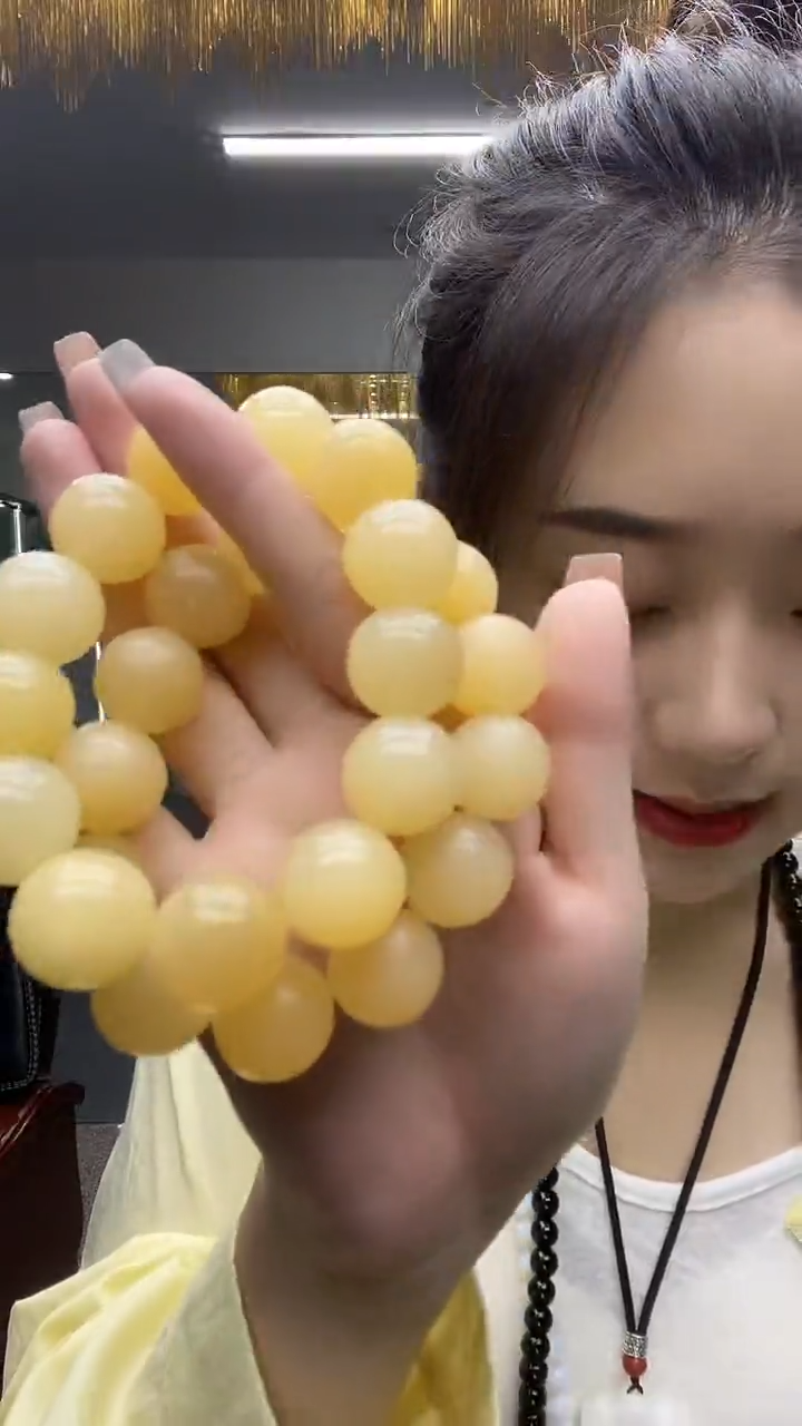 金糖圆形卡18手串多样性发货一
